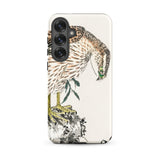 Osprey - Numata Kashu Meiji Bird Samsung Case, Galaxy S25 Plus / Matte, Smartphone Case Detailed Hawk Illustration