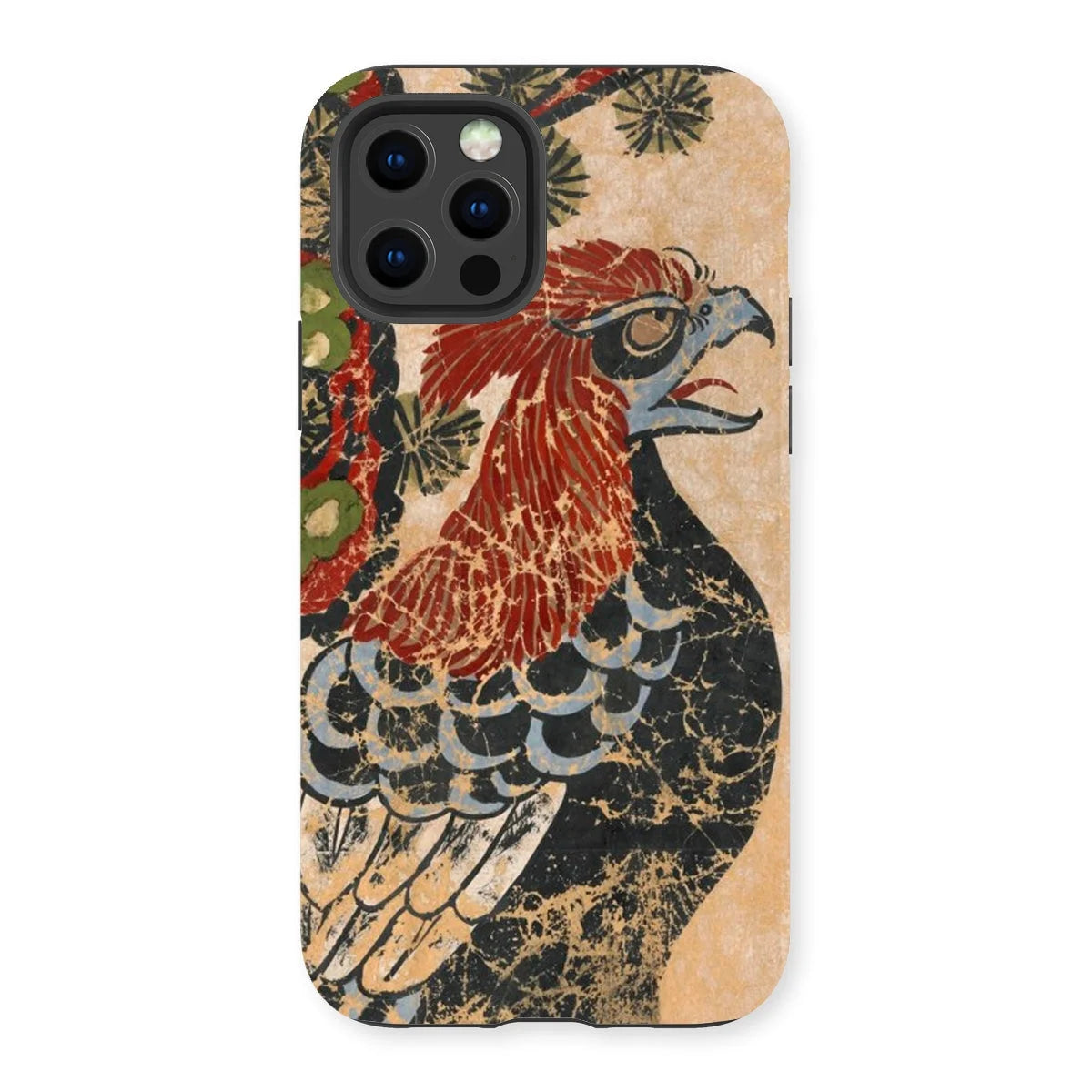 Otsu-e of Eagle - Edo Art Iphone Case 13 Pro / Matte Mobile Phone Cases