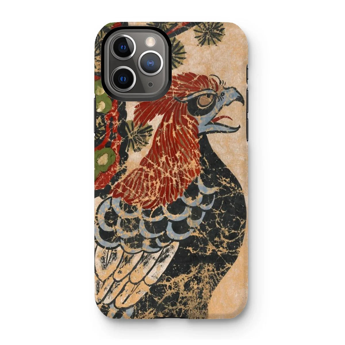 Otsu-e of Eagle - Edo Art Iphone Case 11 Pro / Matte Mobile Phone Cases