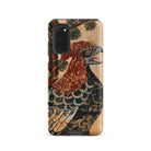 Otsu e of Eagle Edo Art Samsung Case, Galaxy S20 / Matte, Phone Case Stylized Depiction Bird