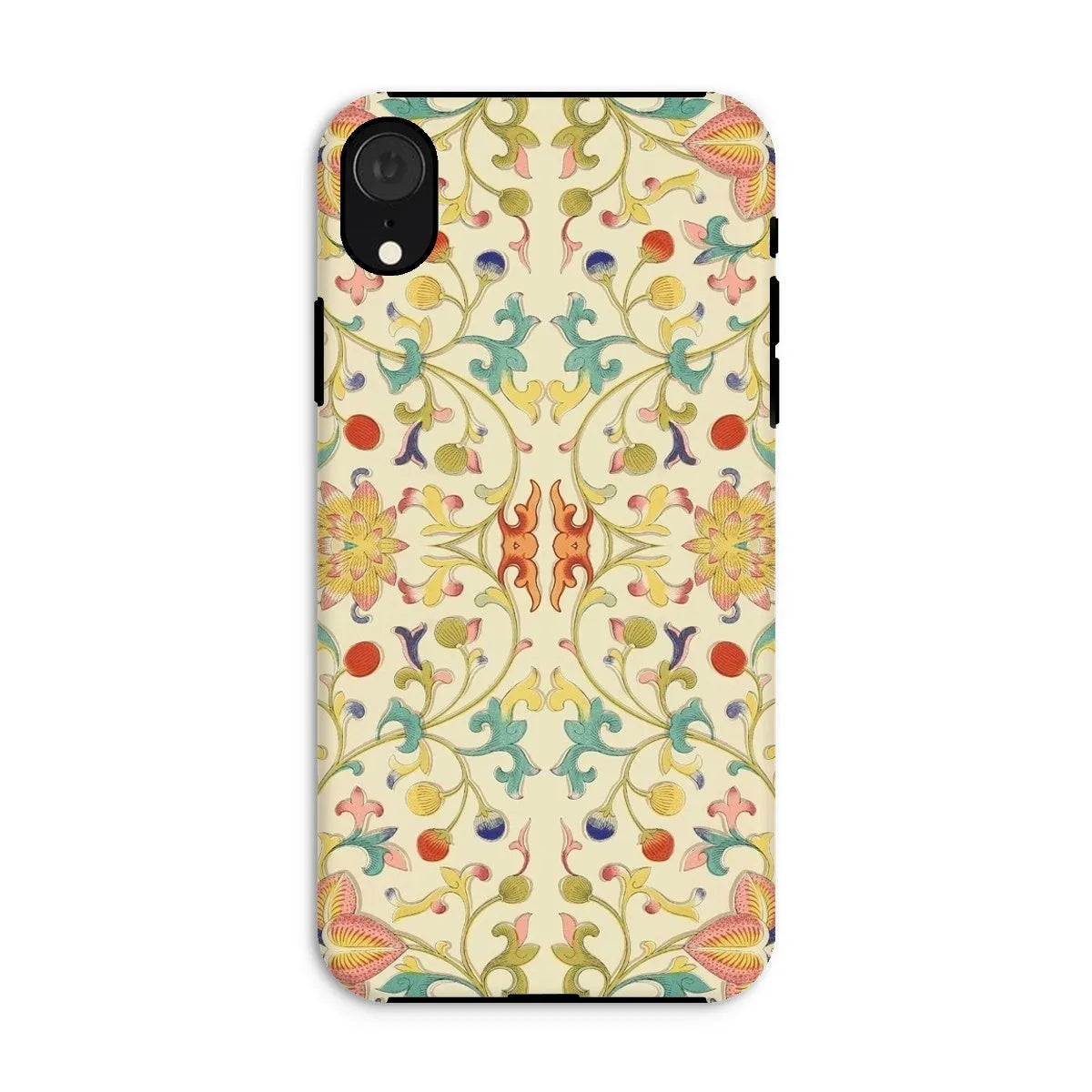 Over The Rainbow - Chinoiserie Pattern Art Phone Case - Iphone Xr / Matte - Mobile Phone Cases - Aesthetic Art