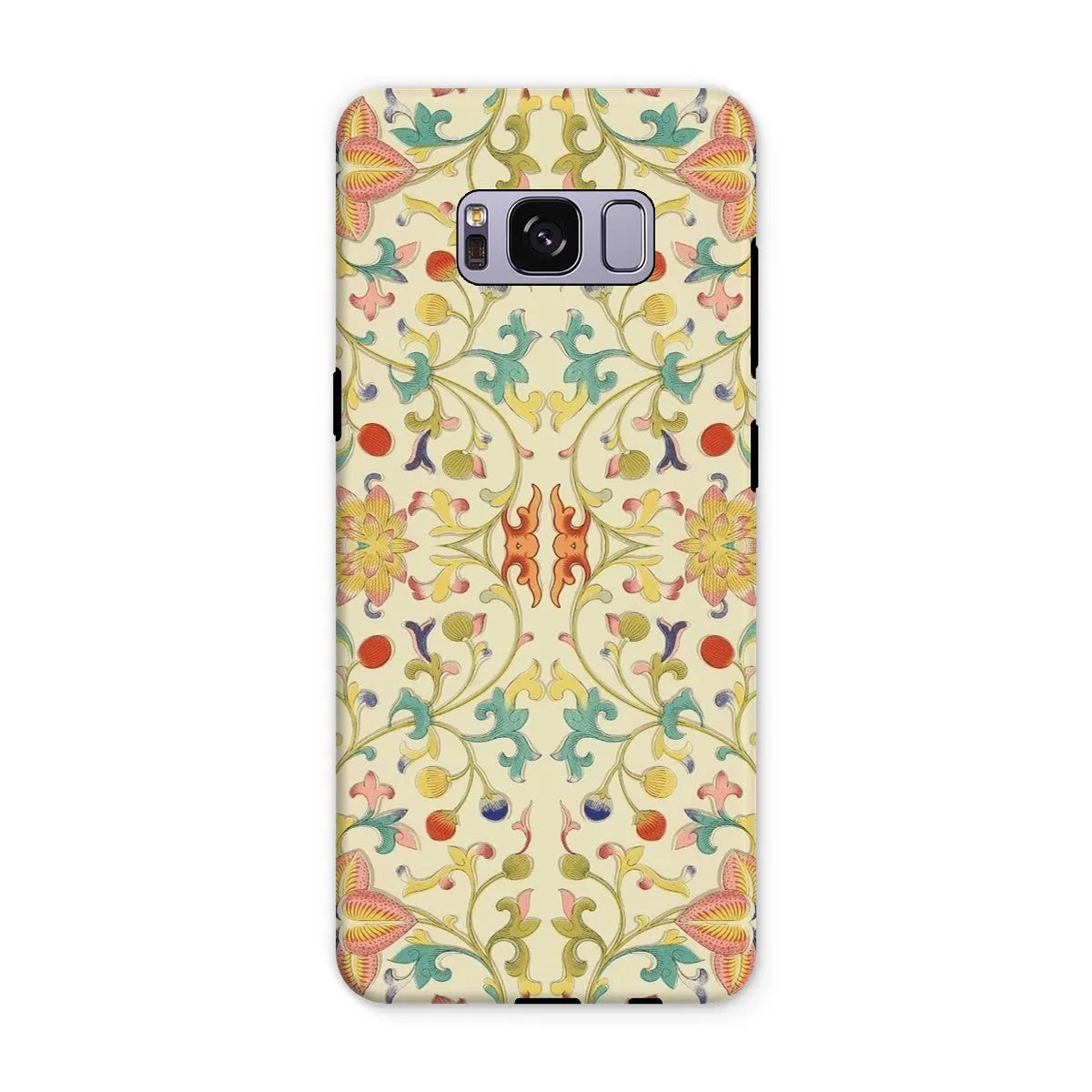 Over The Rainbow - Chinoiserie Pattern Art Phone Case - Samsung Galaxy S8 Plus / Matte - Mobile Phone Cases - Aesthetic