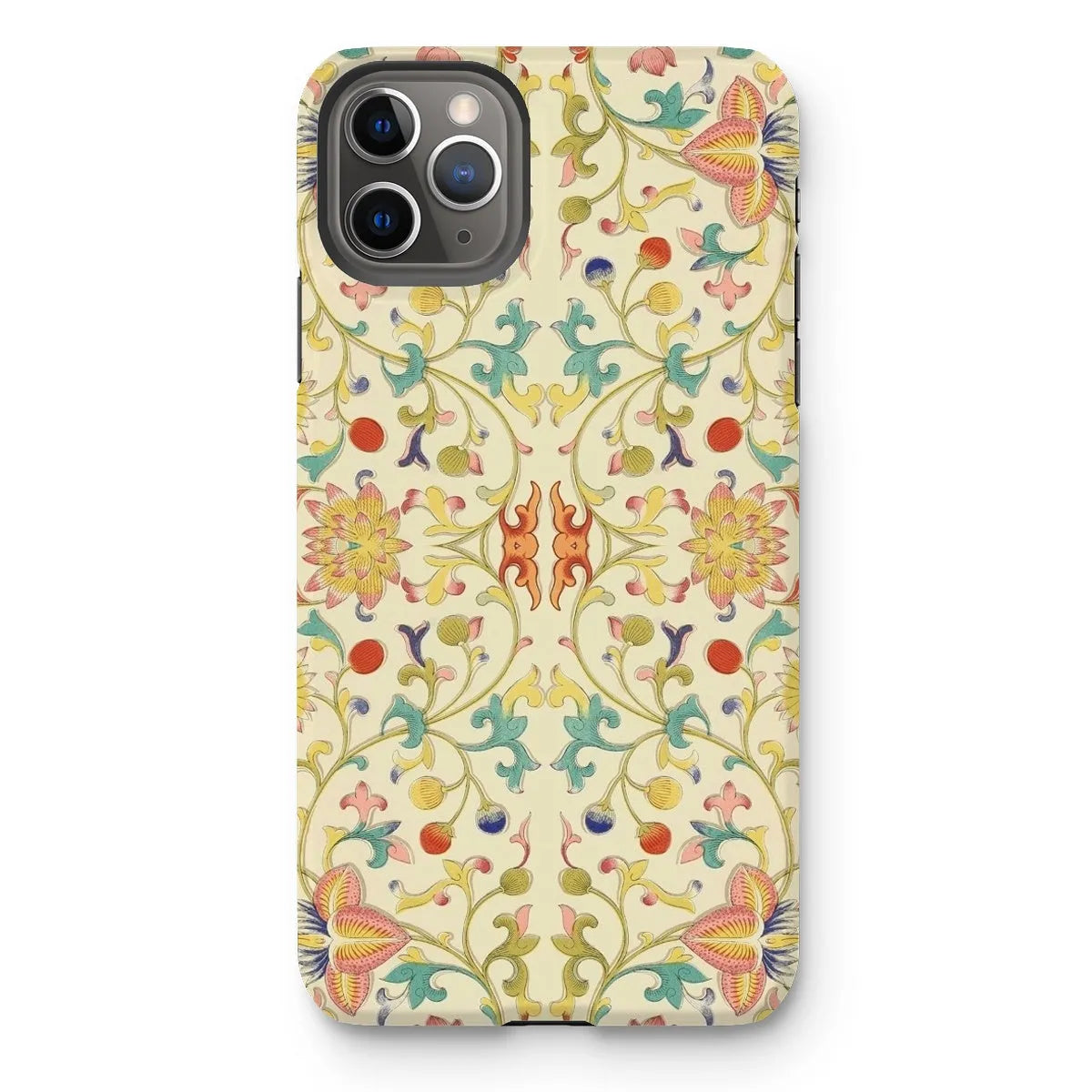 Over The Rainbow - Chinoiserie Pattern Art Phone Case - Iphone 11 Pro Max / Matte - Mobile Phone Cases - Aesthetic Art