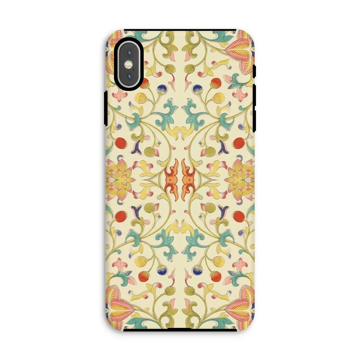 Over The Rainbow - Chinoiserie Pattern Art Phone Case - Iphone Xs Max / Matte - Mobile Phone Cases - Aesthetic Art