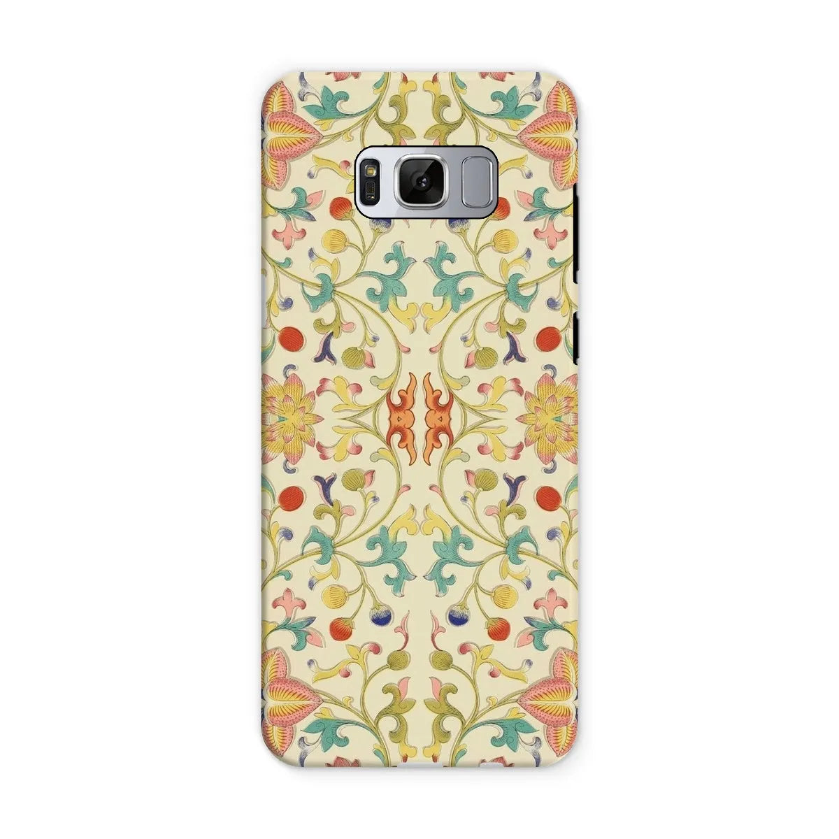 Over The Rainbow - Chinoiserie Pattern Art Phone Case - Samsung Galaxy S8 / Matte - Mobile Phone Cases - Aesthetic Art