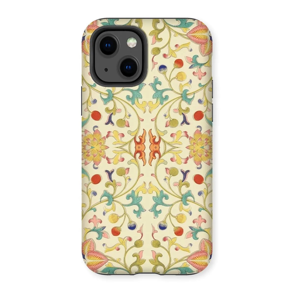 Over The Rainbow - Chinoiserie Pattern Art Phone Case - Iphone 13 / Matte - Mobile Phone Cases - Aesthetic Art
