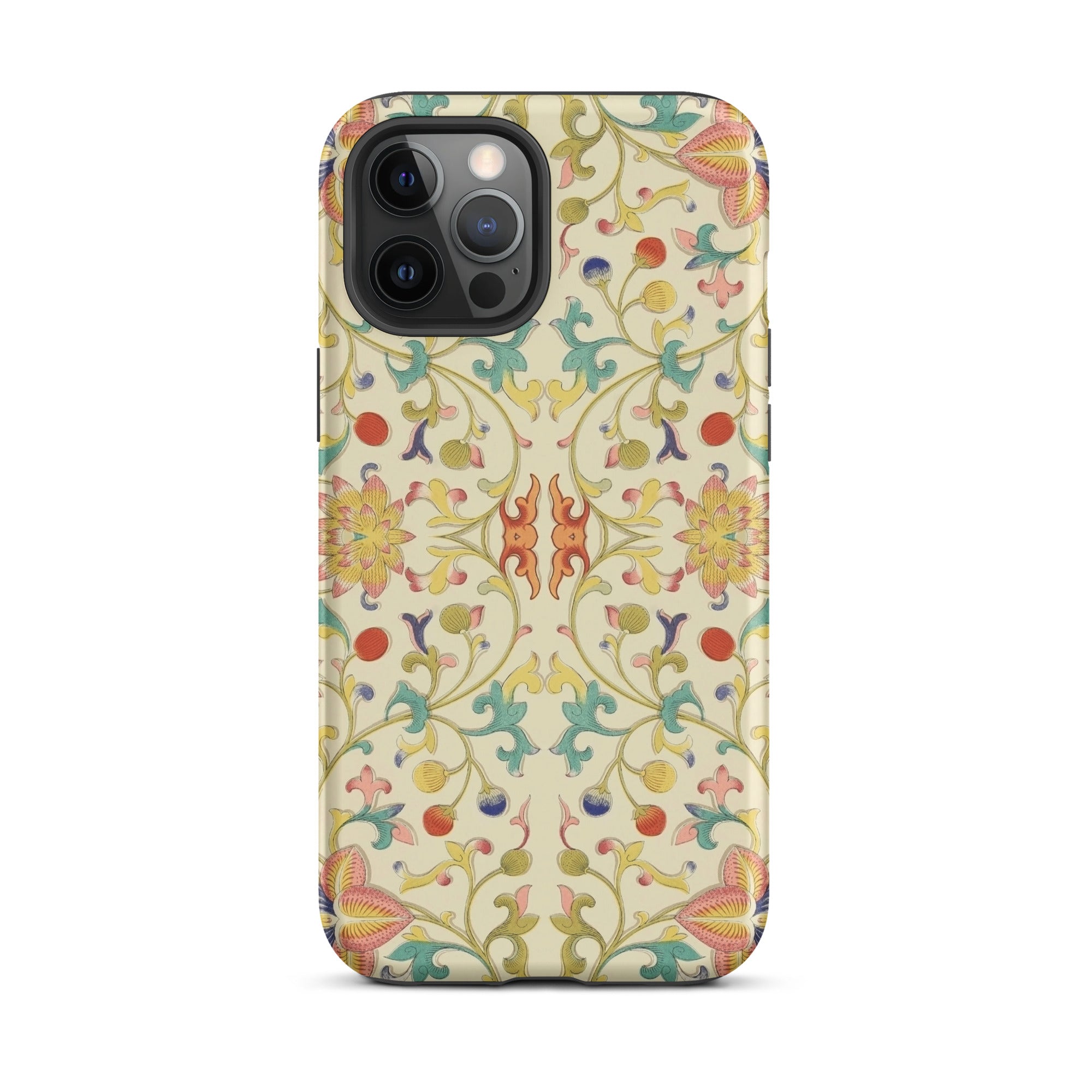 Over the Rainbow Owen Jones Chinoiserie Iphone Case, 12 Pro Max / Matte, Floral Patterned Phone Case