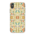 Over the Rainbow - Owen Jones Chinoiserie Iphone Case, x / Matte, Floral Patterned Phone Case Colorful Intricate Designs