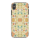 Over the Rainbow Owen Jones Chinoiserie Iphone Case, Xs / Matte, Decorative Phone Case Intricate Floral Butterfly Pattern