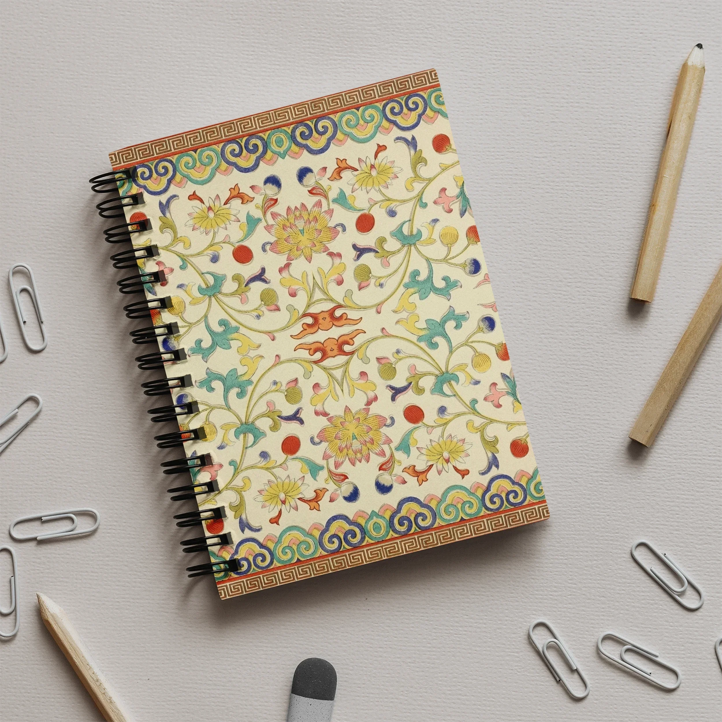 Over the Rainbow - Owen Jones Chinoiserie Notebook Notebooks & Notepads