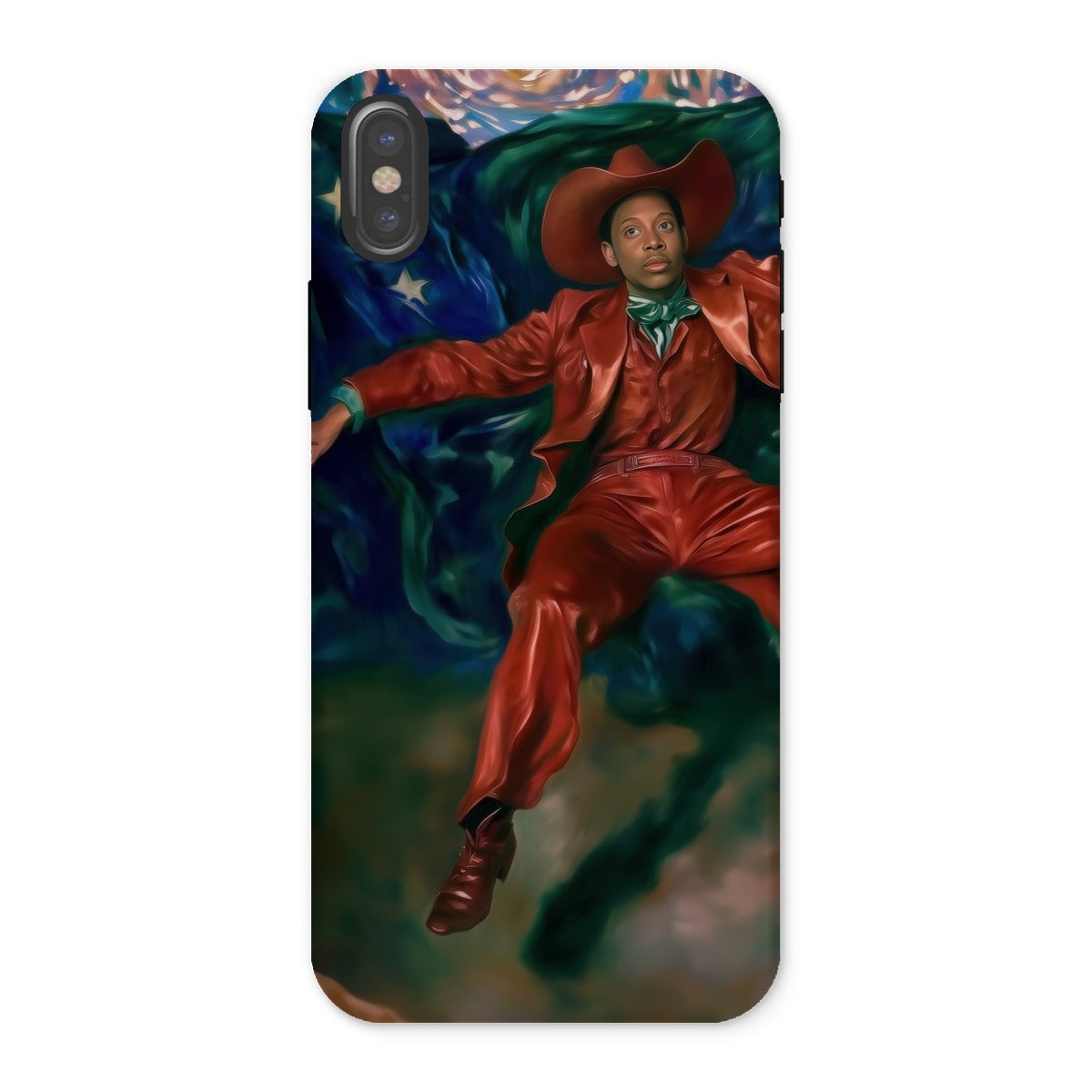 Paint the Town - Gay Country Music Star Art Iphone Case - x / Matte