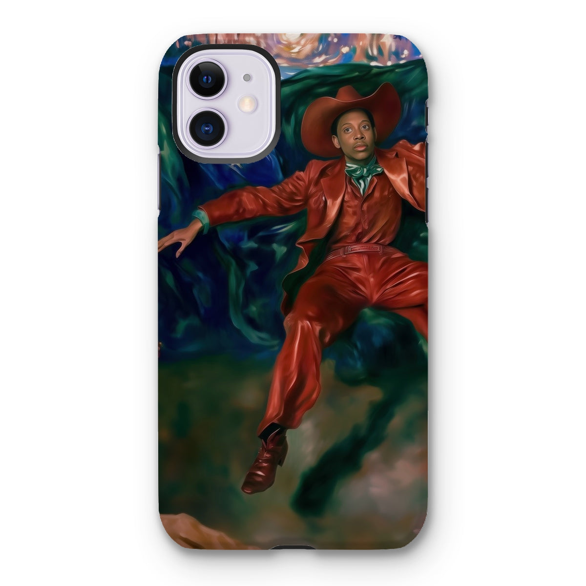 Paint the Town - Gay Country Music Star Art Iphone Case - 11 / Matte