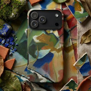 Painting with Green Center - Vasily Kandinsky Iphone Case, Mobile Phone Cases, Toby Leon