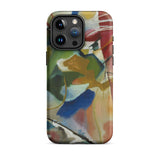 Painting with Green Center - Vasily Kandinsky Phone Case, Vasily Kandinsky Art, Case Featuring Kandinsky’s Painting, Pocket-sized Portal
