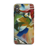 Painting with Green Center - Vasily Kandinsky Phone Case, Vasily Kandinsky Art, Case Featuring Kandinsky’s Painting, Pocket-sized Portal