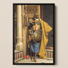 The Palace Guard - Ludwig Deutsch Framed Canvas Posters Prints & Visual Artwork