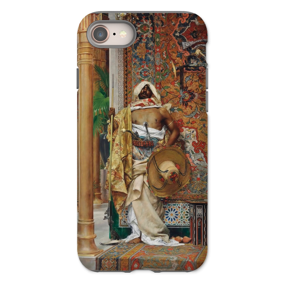 The Palace Guard Antonio Fabrés Iphone Case, 8 / Matte, Phone Case Colorful Ornate Painting Woman Exotic Dress