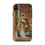 The Palace Guard - Antonio Fabrés Iphone Case, Xr / Matte, Phone Case Classical Painting Woman Ornate Surroundings