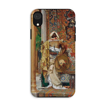 The Palace Guard - Antonio Fabrés Iphone Case, Xr / Matte, Phone Case Classical Painting Woman Ornate Surroundings