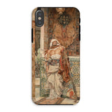The Palace Guard - Antonio Fabrés Iphone Case, Xs / Matte, Phone Case Classical Painting Robed Figure Ornate Interior