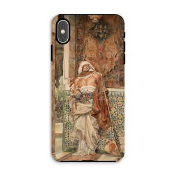 The Palace Guard - Antonio Fabrés Iphone Case, Xs Max / Matte, Phone Case Classical Painting Figure Ornate Surroundings