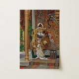 Palace Guard - Antonio Fabrés Orientalism Art Print / Canvas, 12x18’’ / 31x46cm / Unframed / no Border, Posters Prints & Visual Artwork,