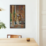 Palace Guard - Antonio Fabrés Orientalism Art Print / Canvas, Antonio Fabrés’s Palace Guard, Palace Guard Art Print, Sumptuous World