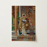 Palace Guard - Antonio Fabrés Orientalism Art Print / Canvas, Antonio Fabrés’s Palace Guard, Palace Guard Art Print, Sumptuous World