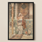 Palace Guard - Antonio Fabrés Orientalist Framed Canvas Posters Prints & Visual Artwork