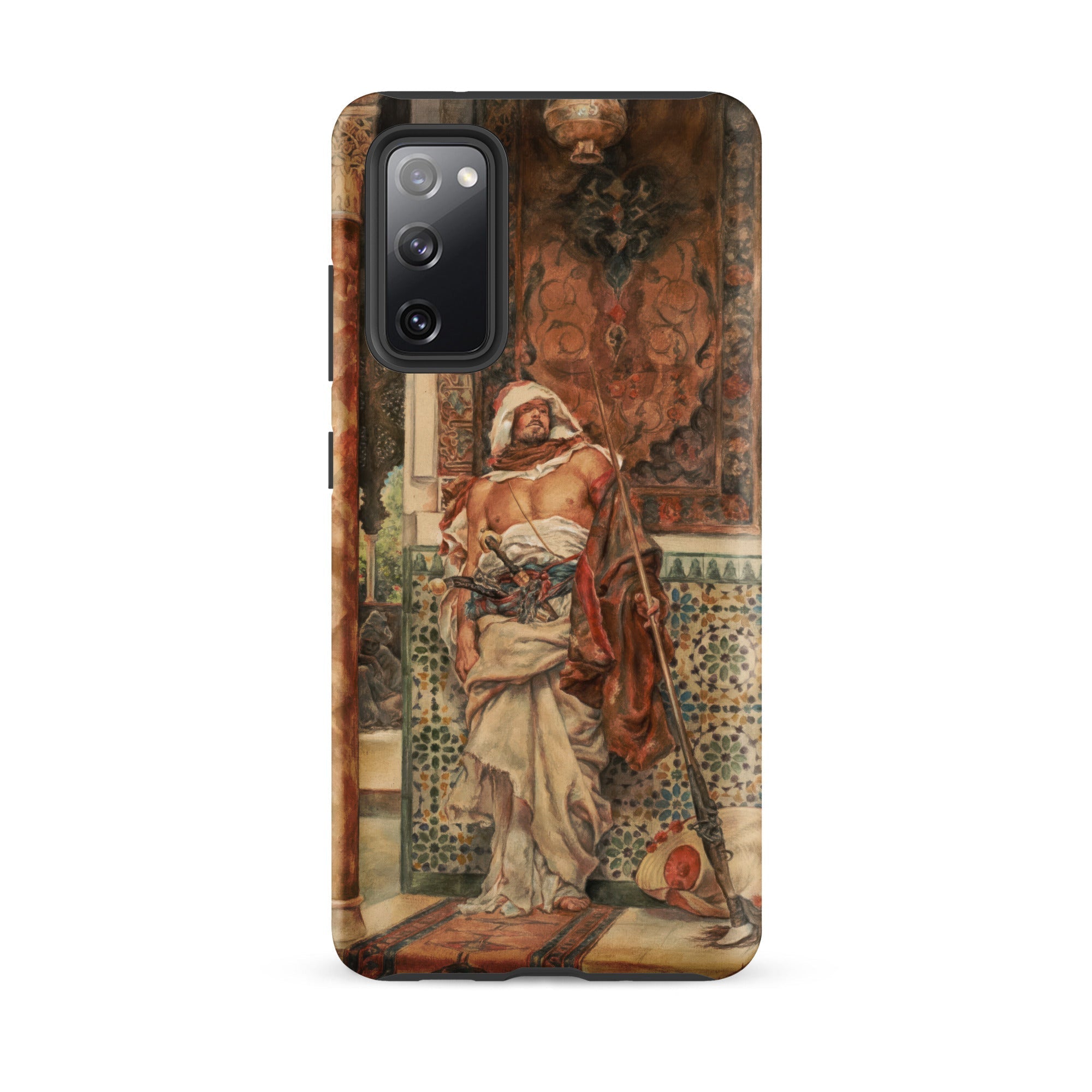 The Palace Guard Antonio Fabrés Samsung Case, Galaxy S20 Fe / Matte, Phone Case Adorned Classical Painting Man Traditional Attire