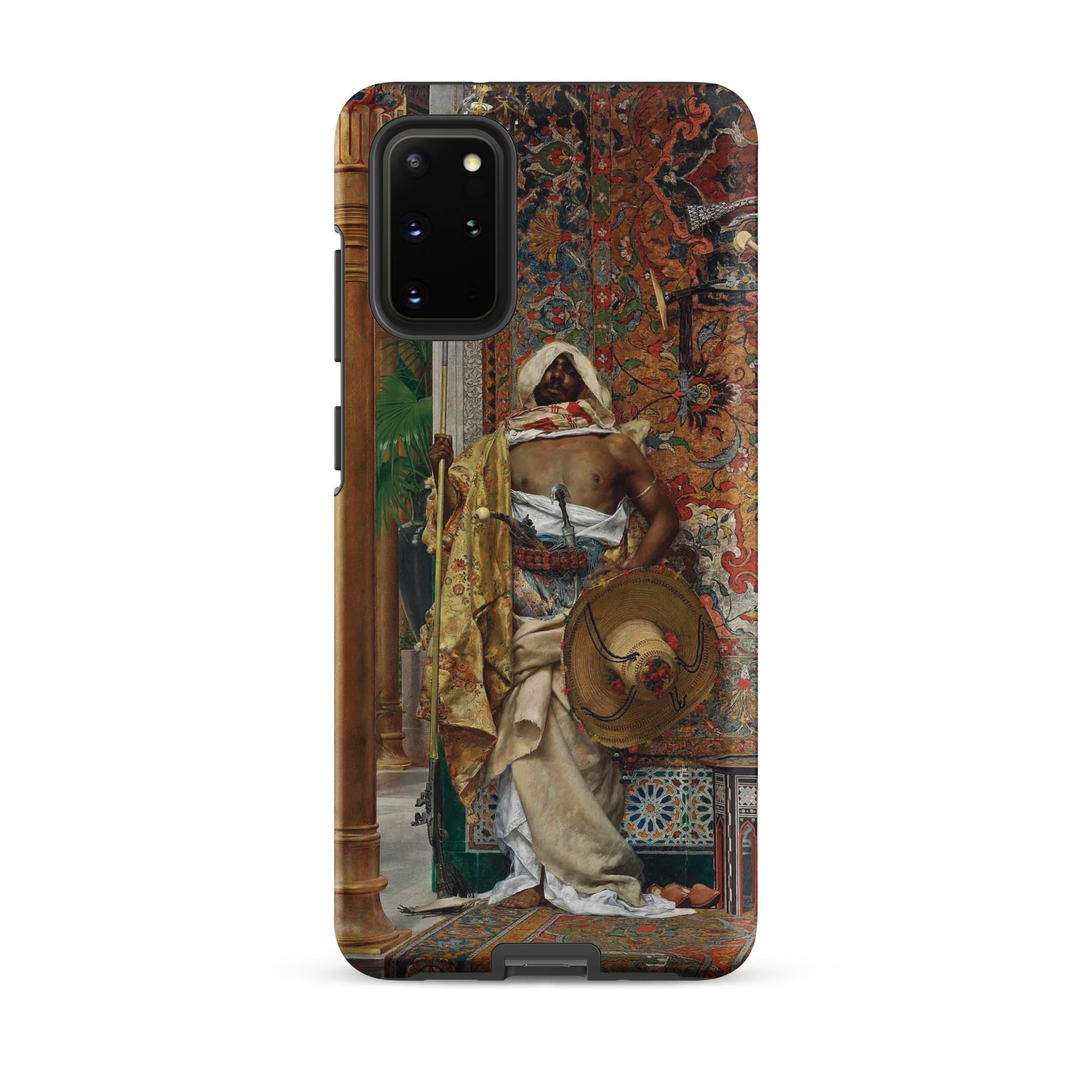 The Palace Guard Antonio Fabres Samsung Case, Galaxy S20 Plus / Matte, Smartphone Case Ornate Painting Figure Traditional Attire