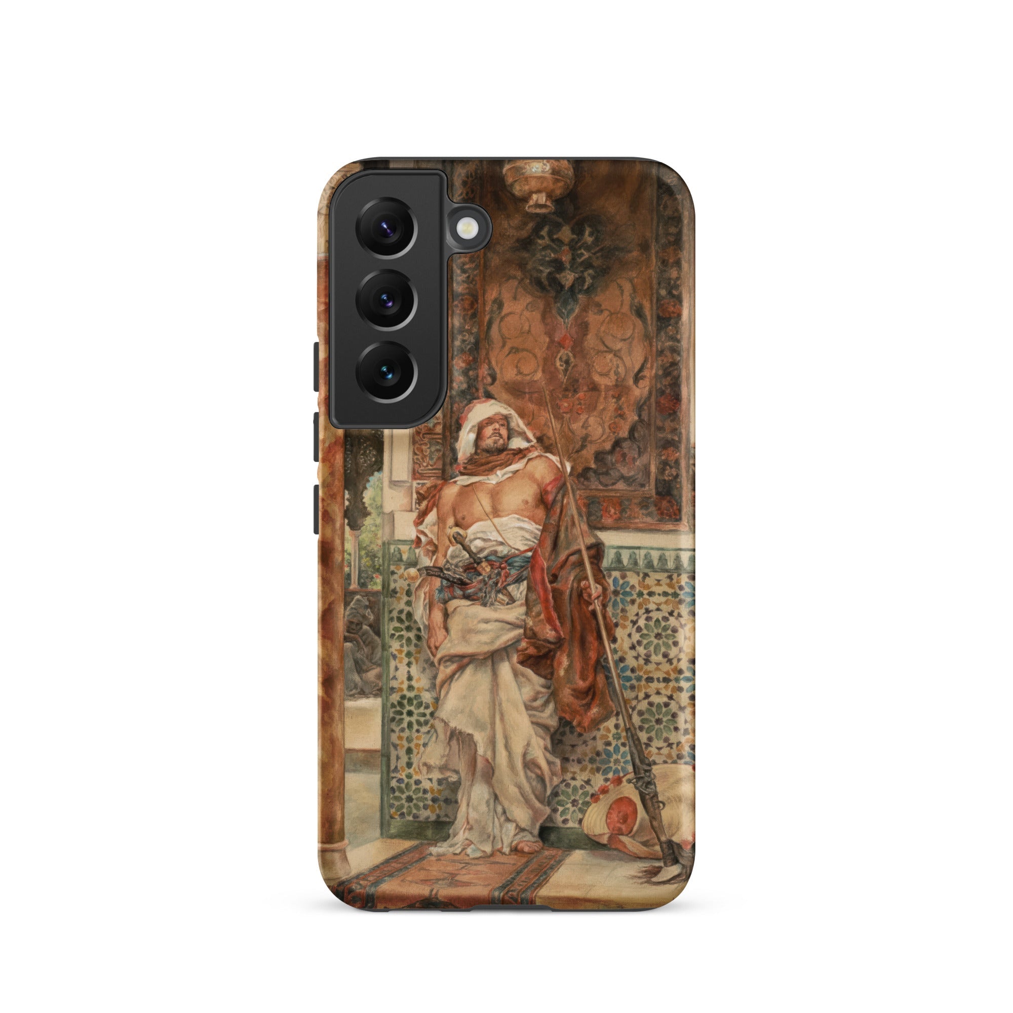 The Palace Guard Antonio Fabrés Samsung Case, Galaxy S22 / Matte, Smartphone Case Classical Painting Man Traditional Attire