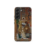 The Palace Guard - Antonio Fabres Samsung Case, Galaxy S22 / Matte, Smartphone Case Classical Painting Seated Figure Traditional Attire