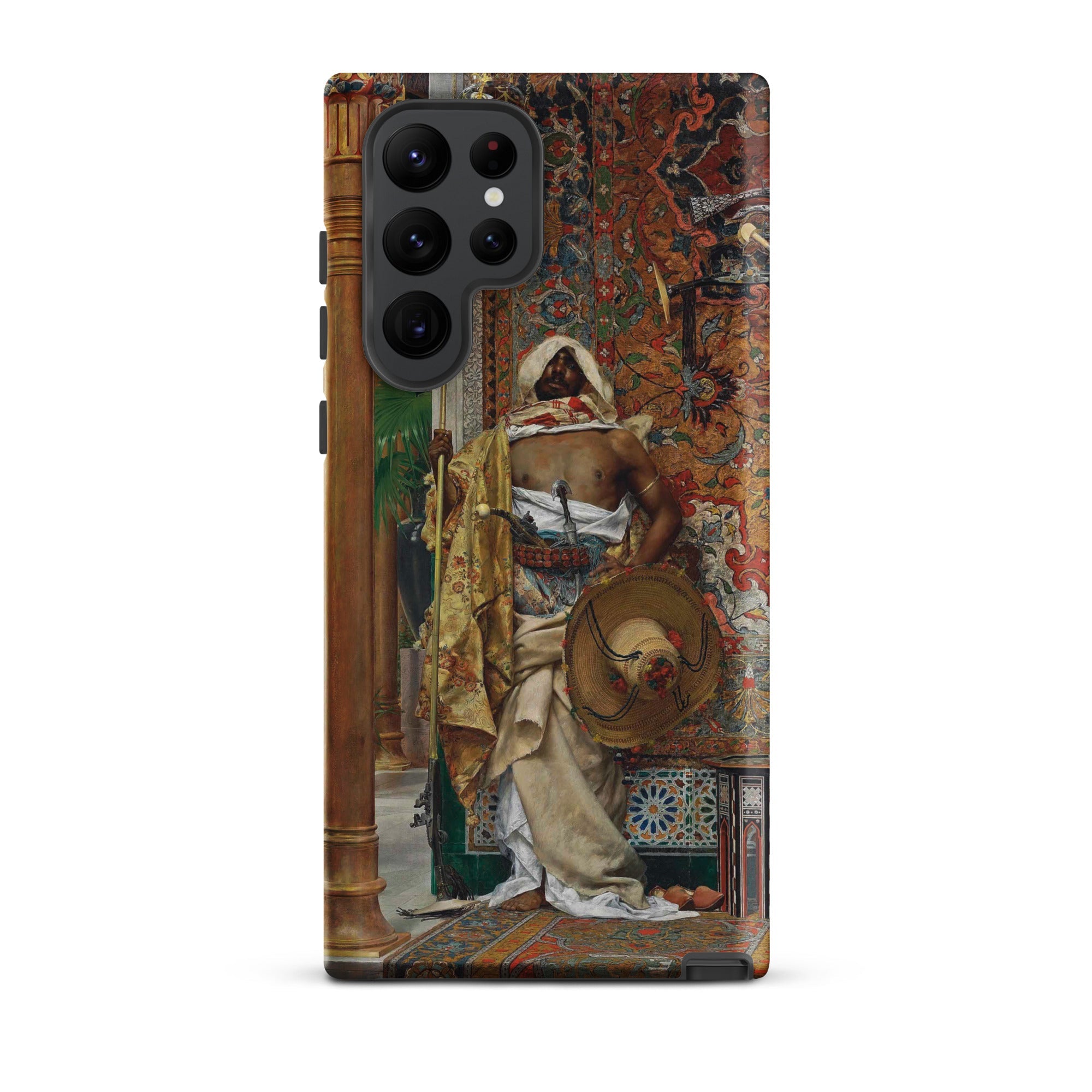 The Palace Guard Antonio Fabres Samsung Case, Galaxy S22 Ultra / Matte, Smartphone Case Classical Painting