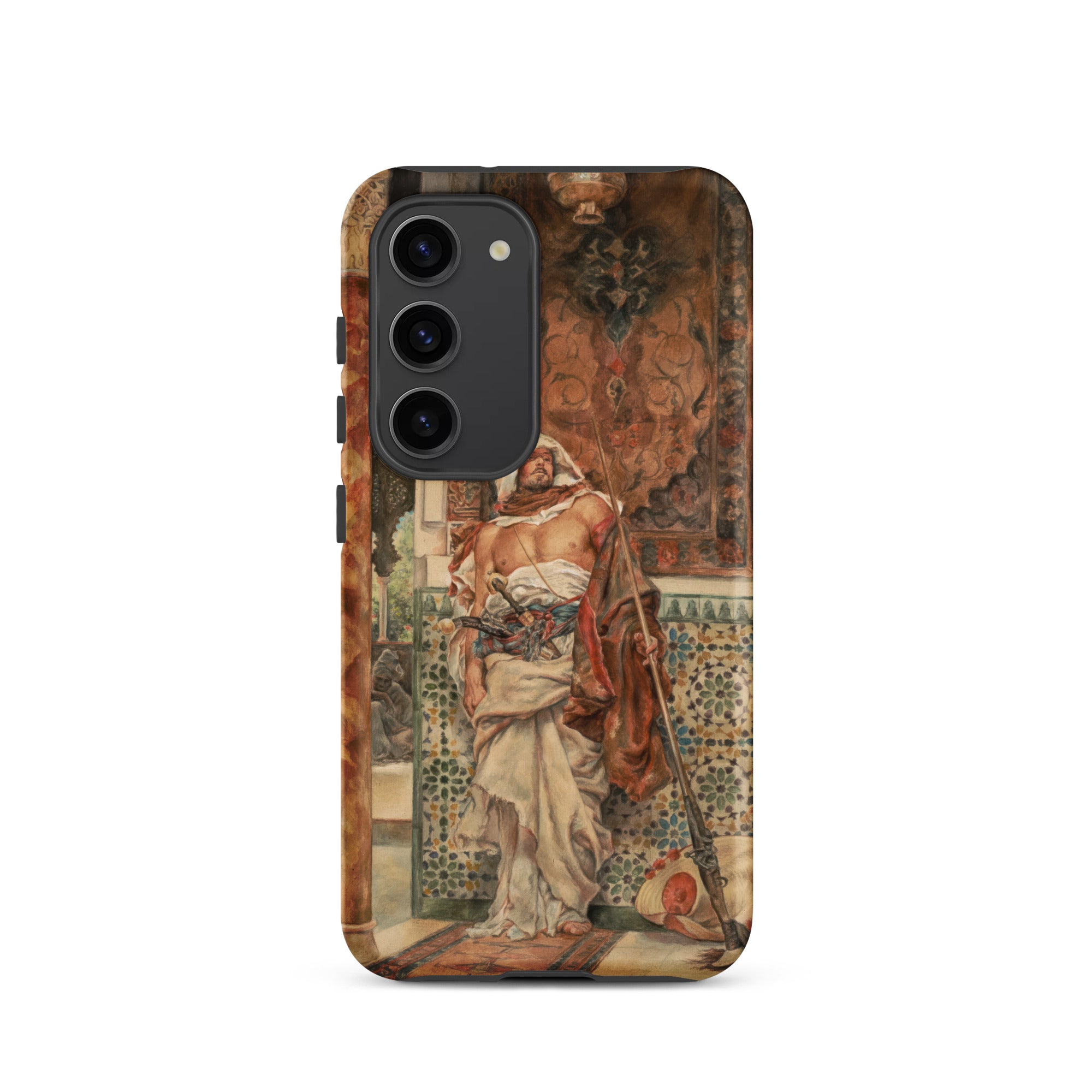 The Palace Guard Antonio Fabrés Samsung Case, Galaxy S23 / Matte, Phone Case Classical Painting Robed Figure