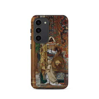 The Palace Guard - Antonio Fabres Samsung Case, Galaxy S23 / Matte, Smartphone Case Detailed Painting Orientalist Scene
