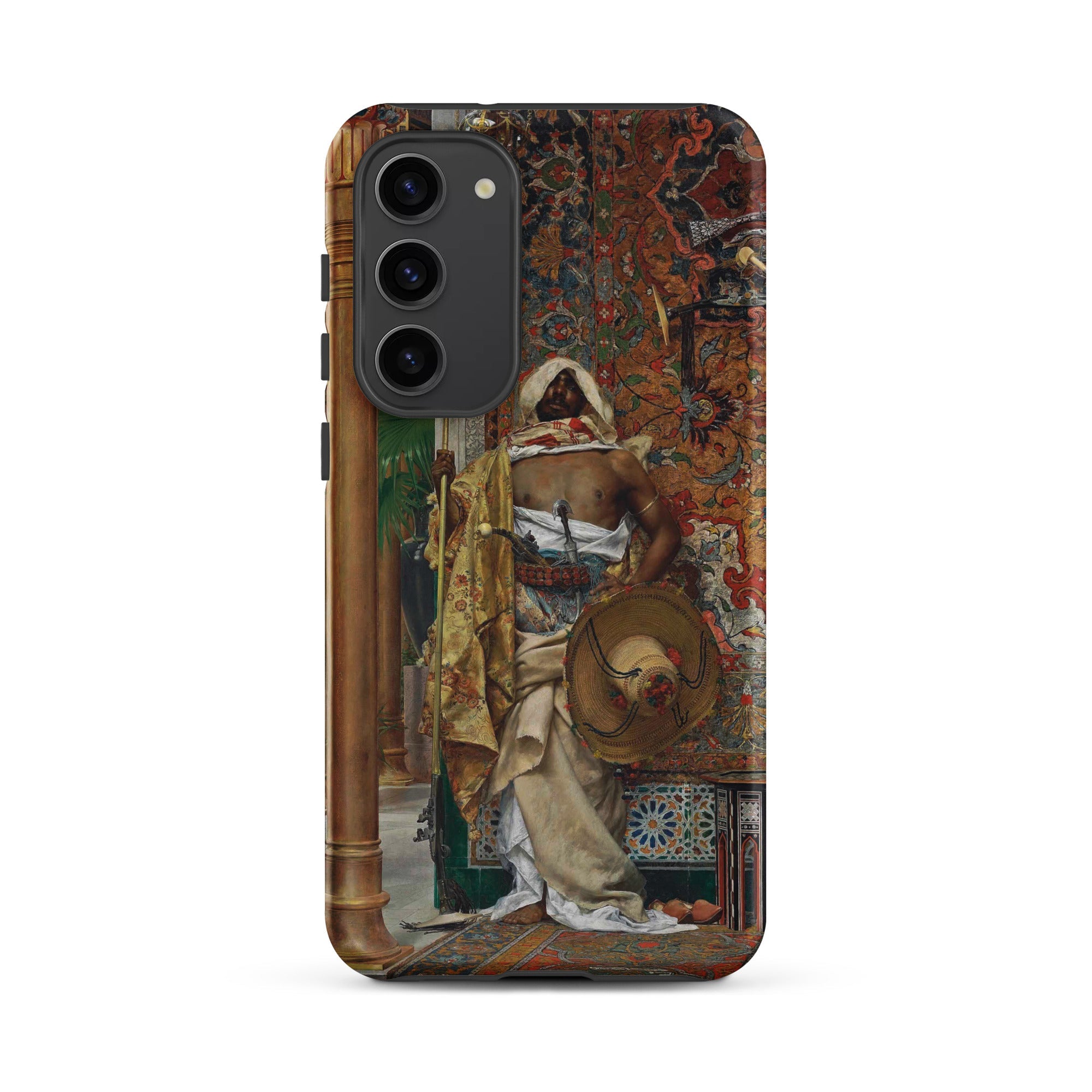 The Palace Guard Antonio Fabres Samsung Case, Galaxy S23 Plus / Matte, Phone Case Classical Painting Figure Traditional Attire