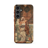 The Palace Guard - Antonio Fabrés Samsung Case, Galaxy S24 Plus / Matte, Smartphone Case Orientalist Painting Man Traditional Attire