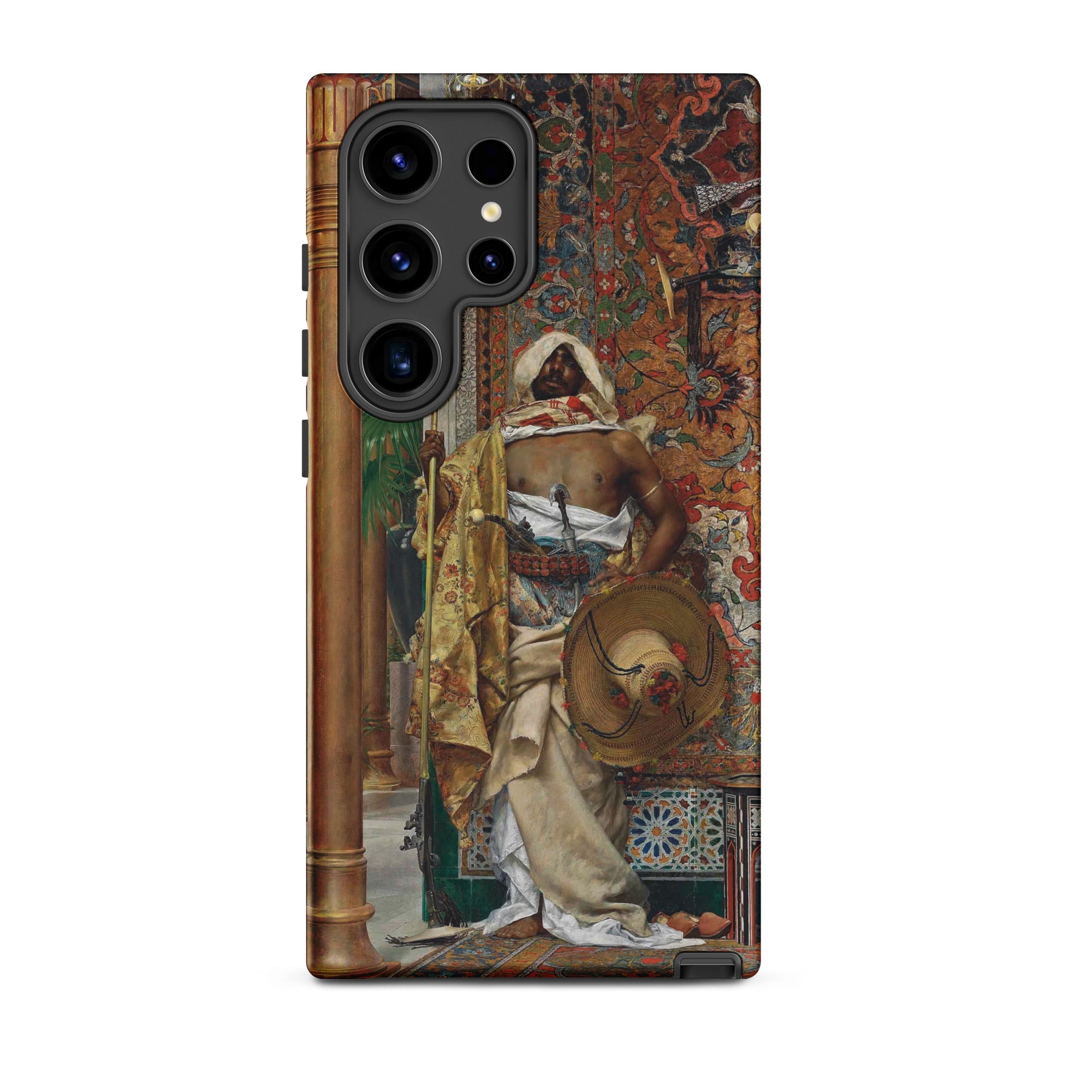 The Palace Guard Antonio Fabres Samsung Case, Galaxy S24 Ultra / Matte, Smartphone Case Classical Painting Individual Traditional Attire