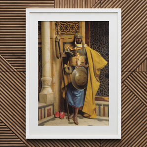 Palace Guard - Ludwig Deutsch Orientalism Art Print