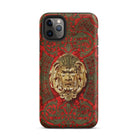 Panel in Buhl Matthew Digby Wyatt Iphone Case, 11 Pro Max / Matte, Ornate Red Gold Phone Case
