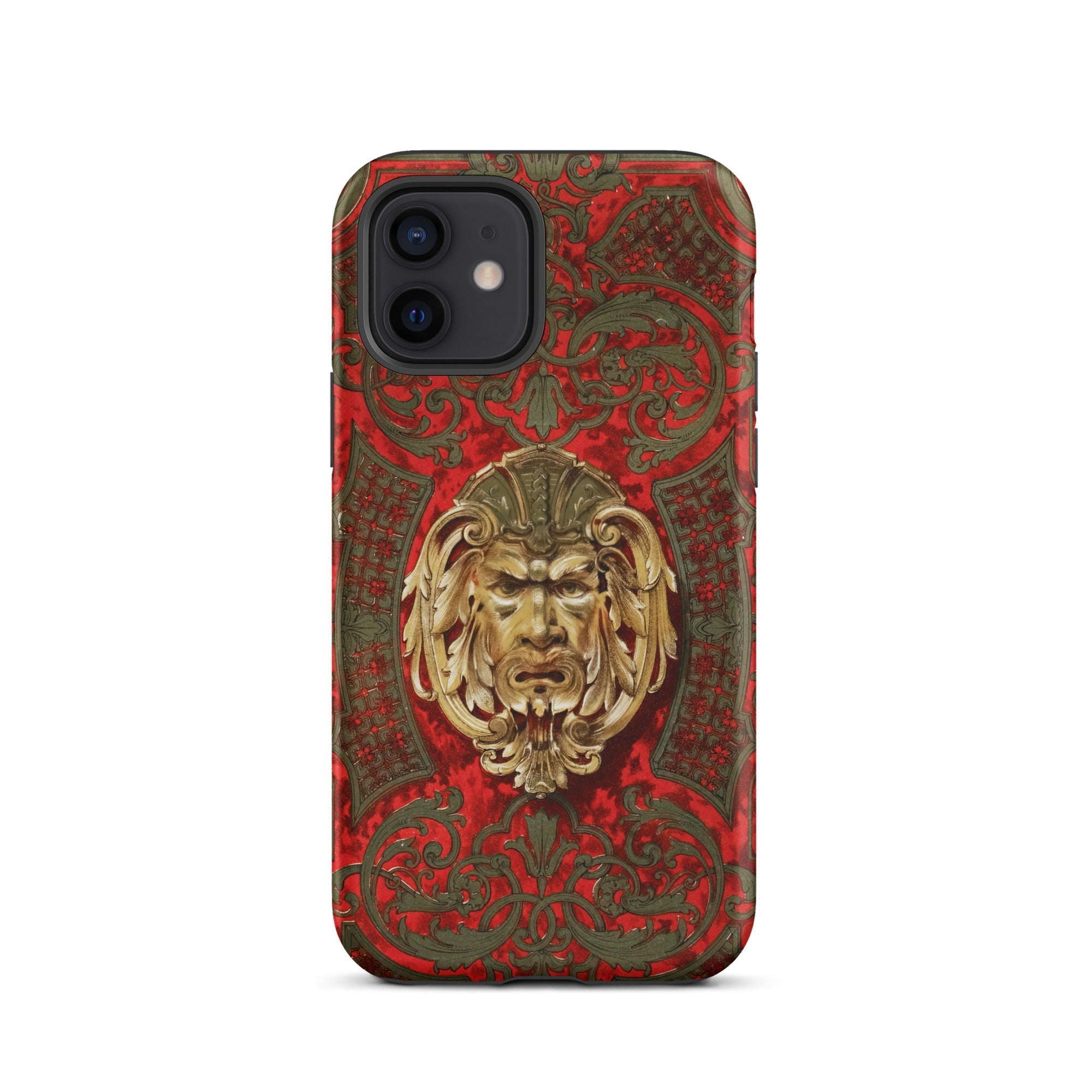 Panel in Buhl Matthew Digby Wyatt Iphone Case, 12 / Matte, Ornate Phone Case Face