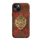 Panel in Buhl Matthew Digby Wyatt Iphone Case, 15 Plus / Matte, Ornate Red Gold Phone Case