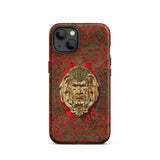 Panel in Buhl - Matthew Digby Wyatt Phone Case Iphone 13 / Matte Ornate Phone Case Grotesque Mask Matthew Digby Wyatt, Victorian Opulence,