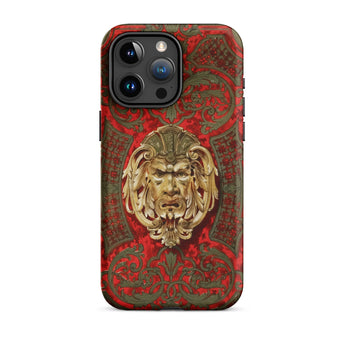 Panel in Buhl - Matthew Digby Wyatt Phone Case Iphone 15 Pro Max / Matte Ornate Phone Case Golden Mask Matthew Digby Wyatt, Victorian