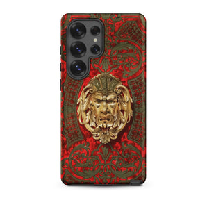 Panel in Buhl - Matthew Digby Wyatt Samsung Case, Galaxy S25 Ultra / Matte, Smartphone Case Ornate Red Gold Design Decorative Golden