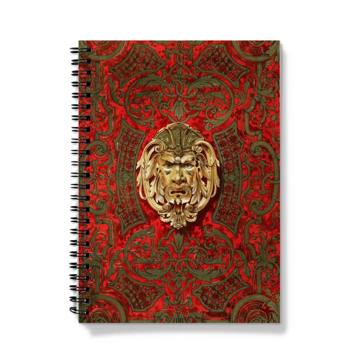 Panel In Buhl By Sir Matthew Digby Wyatt Notebook - A5 / Graph - Notebooks & Notepads - Aesthetic Art