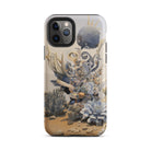 Pantheon Surreal Cactus God Art Iphone Case, 11 Pro / Matte, Coral Reef Patterned Phone Case