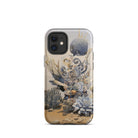 Pantheon Surreal Cactus God Art Iphone Case, 12 Mini / Matte, Floral Patterned Phone Case