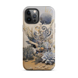 Pantheon - Surreal Cactus God Art Iphone Case, 12 Pro Max / Matte, Iphone Case Surreal Desert Flora Design